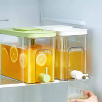 Cold Kettle Jug with Faucet – Fridge Door Pitcher & Fruit Infuser