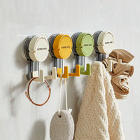 Reusable Suction Cup Hooks – Dual-Head Waterproof Vacuum Wall Hooks for Bathroom & Kitchen