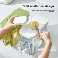 Cold Kettle Jug with Faucet – Fridge Door Pitcher & Fruit Infuser